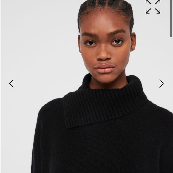 All Saints Witby Roll Neck Jumper - Picture 5 of 8